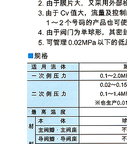 GP-2000减压阀 耀希达凯减压阀