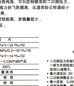 GP-2000减压阀 耀希达凯减压阀