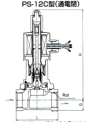 PS-12C电磁阀尺寸图